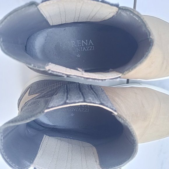 Lorena Antoniazzi Chelsea Style Sneakers Size 36 Tan/Black/Gray MSRP $687 - Picture 9 of 10